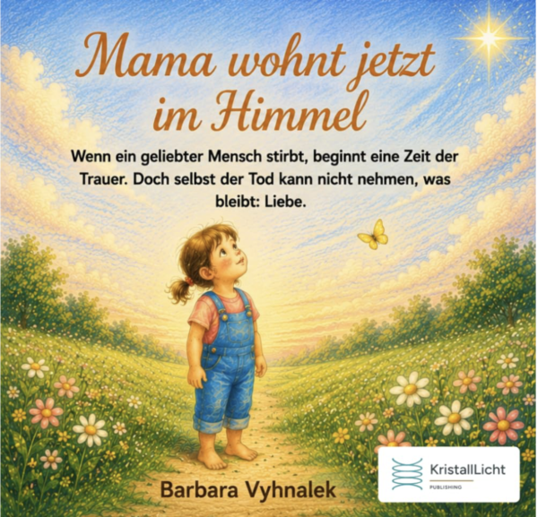 Buchcover Mama wohnt jetzt im Himmel von Barbara Vyhnalek